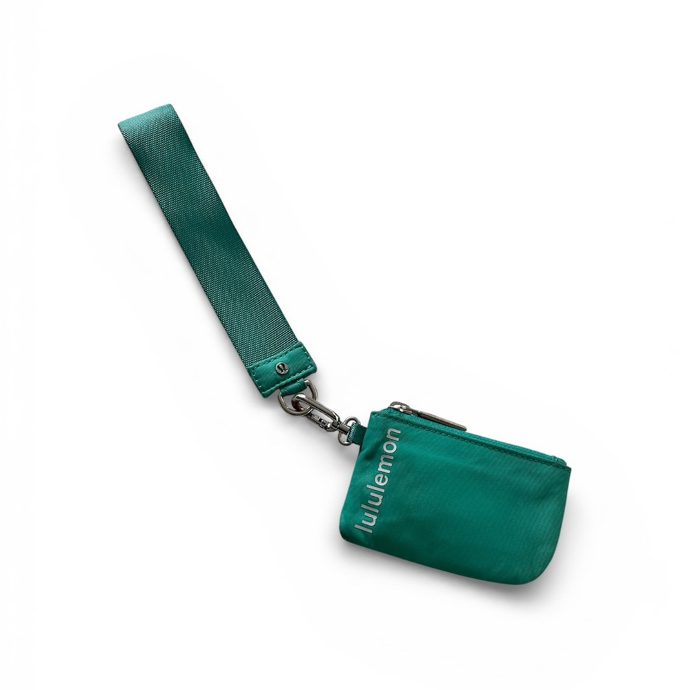 Lululemon athletica Wristlet coin purse Vapor Teal Accessory Strap